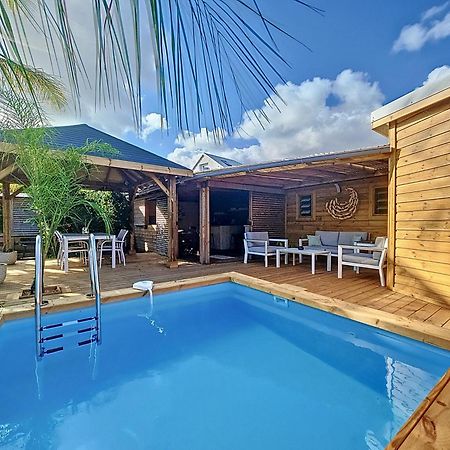 Villa L'Anjou Creole A Sainte Anne En Guadeloupe Avec Piscine Privee Et 2 Chambres Pour 4 Personnes Exteriör bild