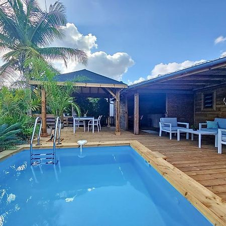 Villa L'Anjou Creole A Sainte Anne En Guadeloupe Avec Piscine Privee Et 2 Chambres Pour 4 Personnes Exteriör bild