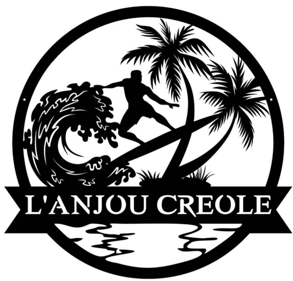 Villa L'Anjou Creole A Sainte Anne En Guadeloupe Avec Piscine Privee Et 2 Chambres Pour 4 Personnes Exteriör bild
