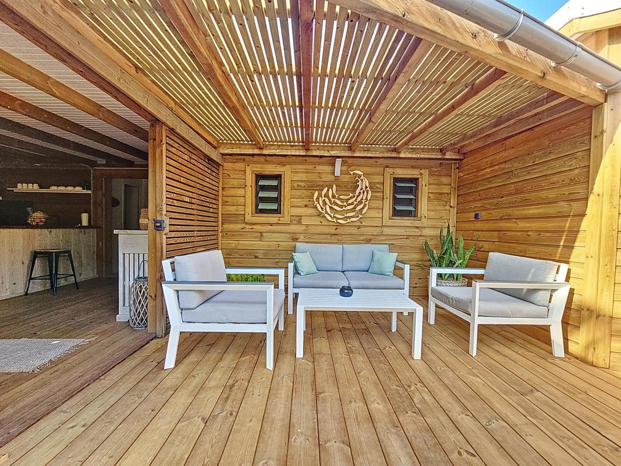 Villa L'Anjou Creole A Sainte Anne En Guadeloupe Avec Piscine Privee Et 2 Chambres Pour 4 Personnes Exteriör bild