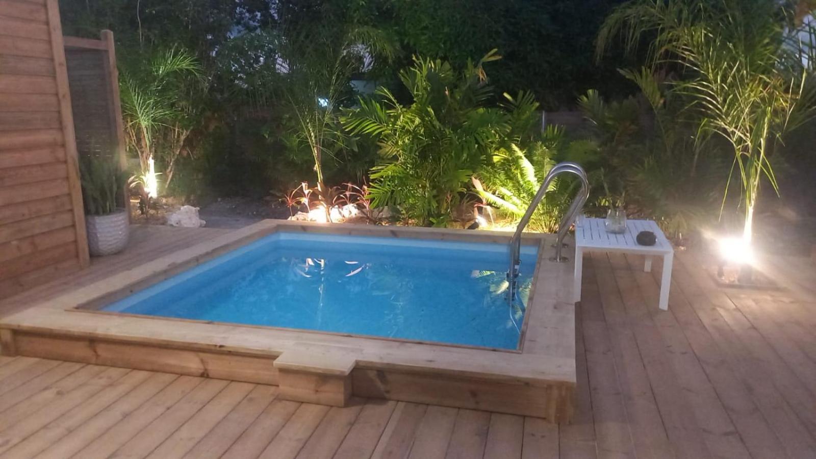 Villa L'Anjou Creole A Sainte Anne En Guadeloupe Avec Piscine Privee Et 2 Chambres Pour 4 Personnes Exteriör bild